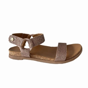 Ugg Girls Gold Sandals Pasture Path