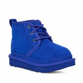 Premium Material UGG Neumel II 1017320T-420 Youth Boots Blue Sheepskin Chukka Boot JOBB2033