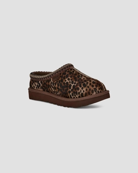 Reinforced heel Stable UGG Tasman Caspian 1158350-BCDR Women's  Brown Leopad Print Slipper RHS4695