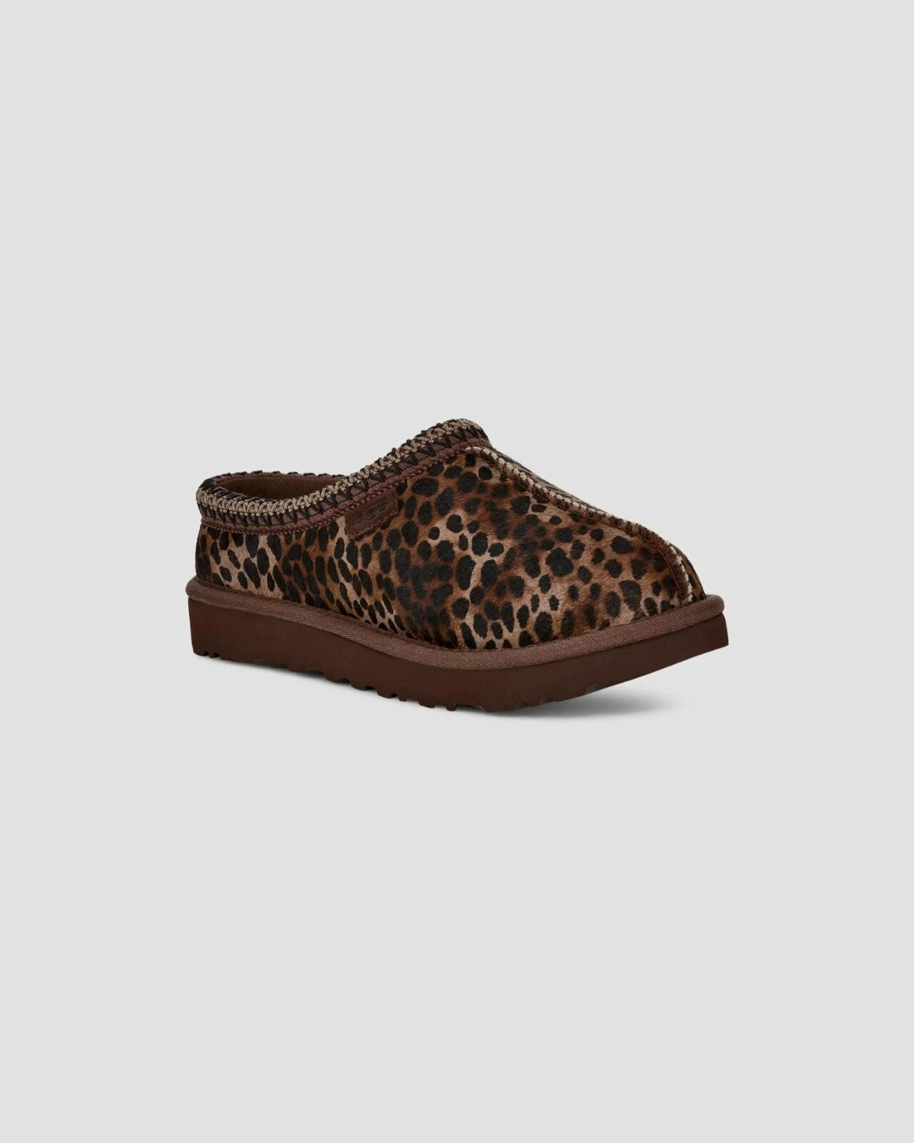 Reinforced heel Stable UGG Tasman Caspian 1158350-BCDR Women's  Brown Leopad Print Slipper RHS4695
