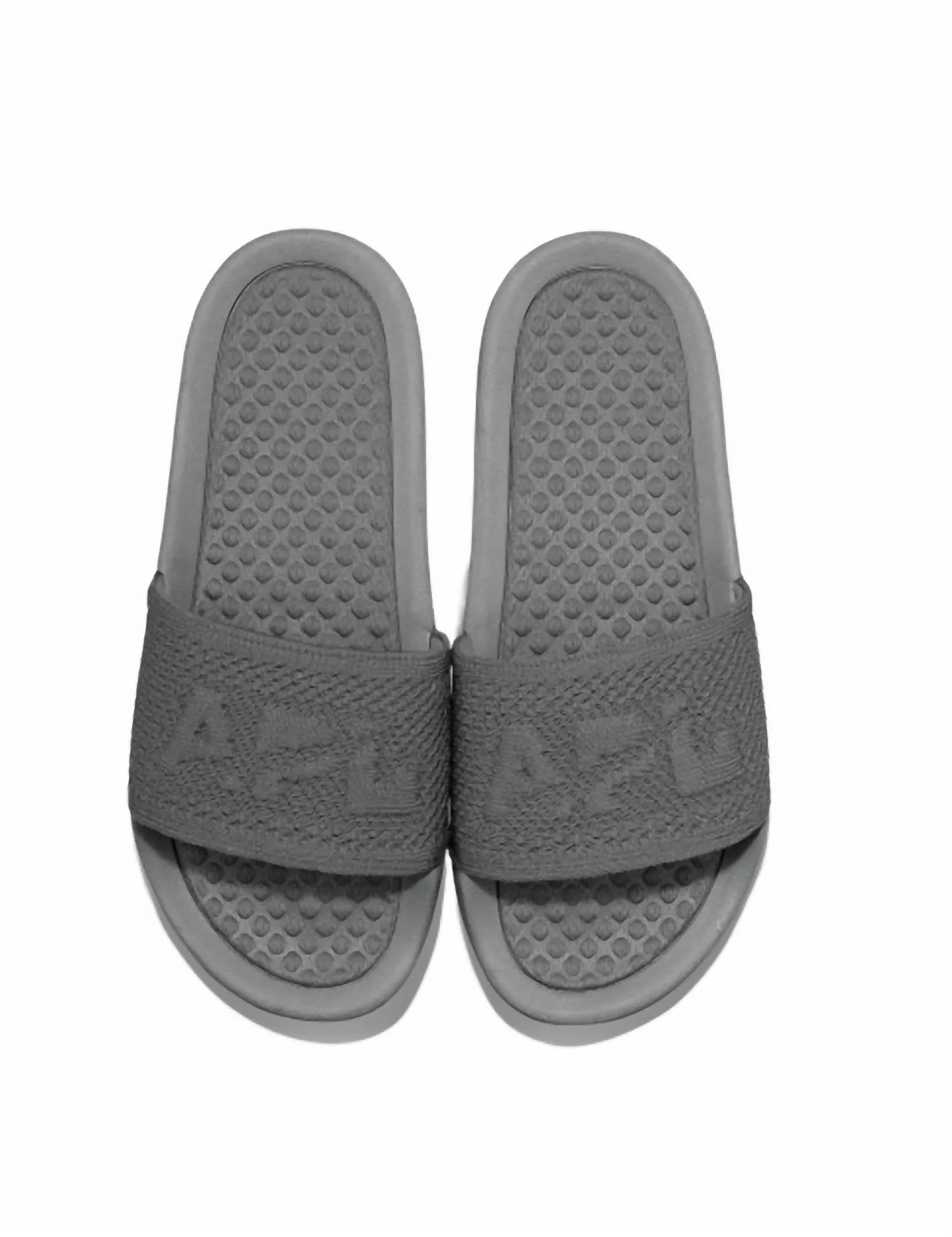 Men's Big Logo Techloom Slide In Cosmic Grey Grab And Go No Pressure