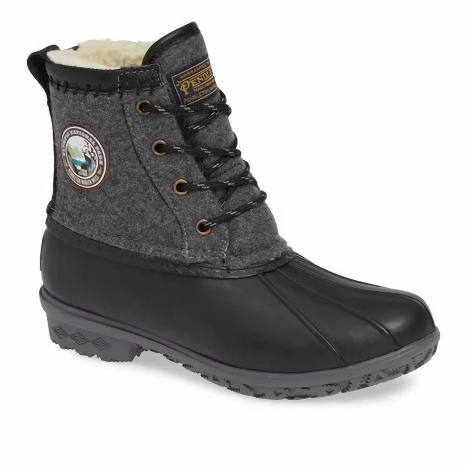 Construction Ready Women??S Olympic Duck Boot In Grey