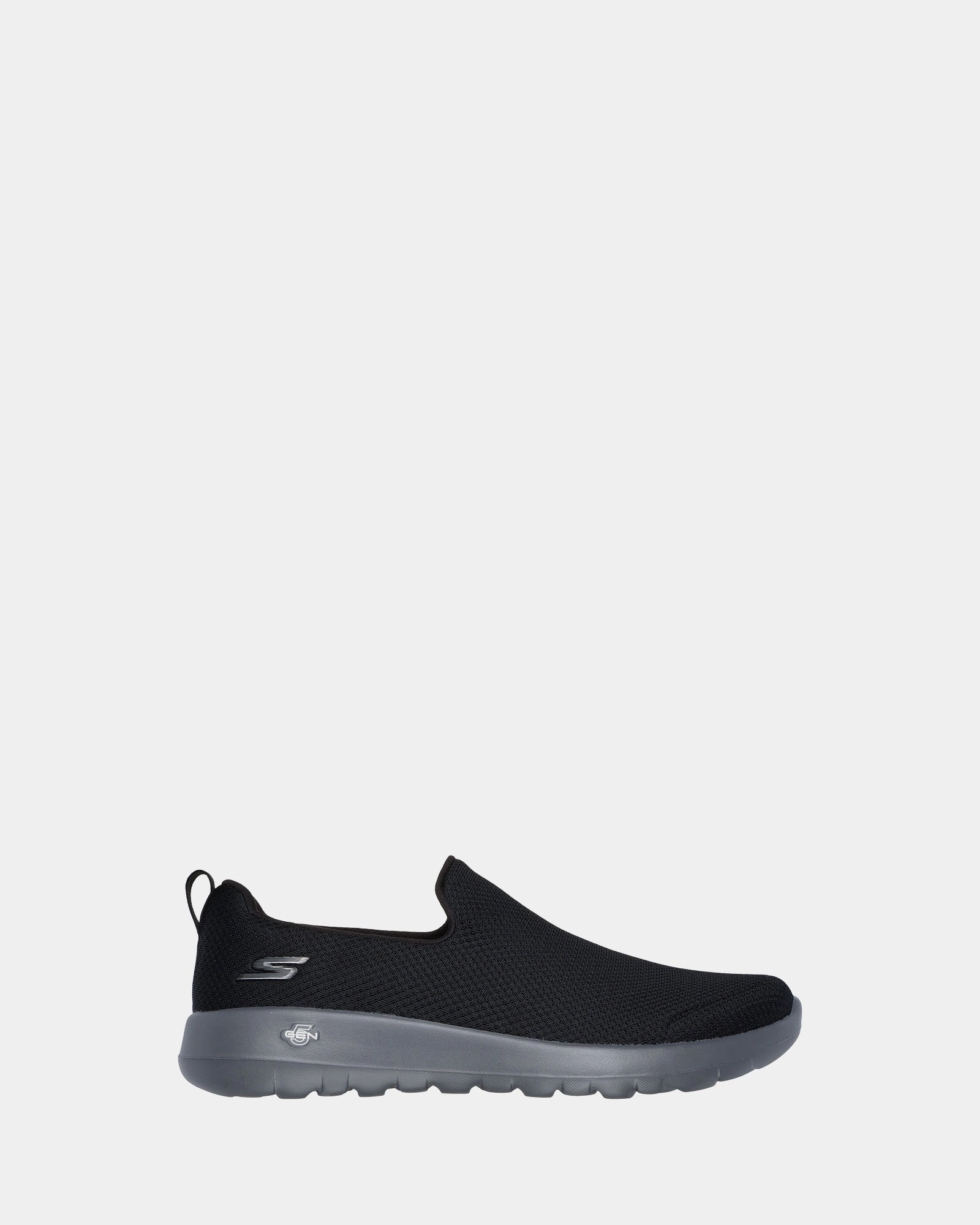 Go Walk Max Black/Grey low - impact arch - hugging shoes