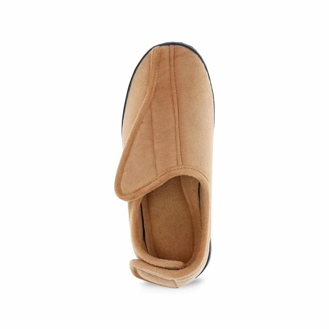 United Supply Co - Women's Velcro Slippers (SLF4931BUS TAN) Travel