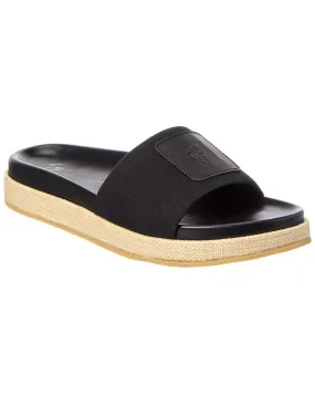 Natural Step Light Slip-on Shoes Giuseppe Zanotti Indi Canvas Slide