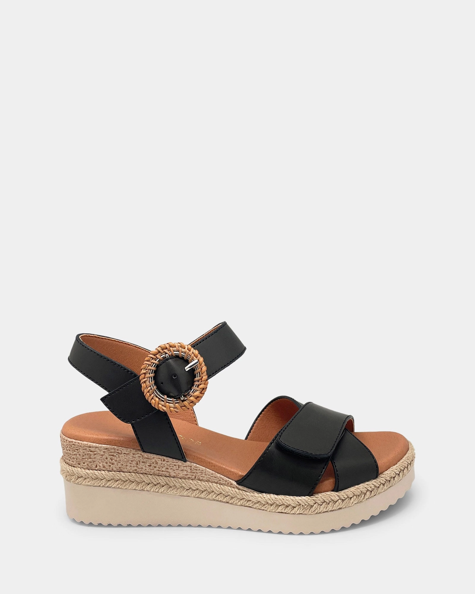 Stiletto Heel Soft Lama Black