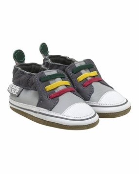 Stable Walk Robeez Star Wars Boba Fett Leather Soft Sole