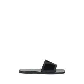 Valentino Garavani Viva Superstar Men's Sandals Canvas Upper Cutout