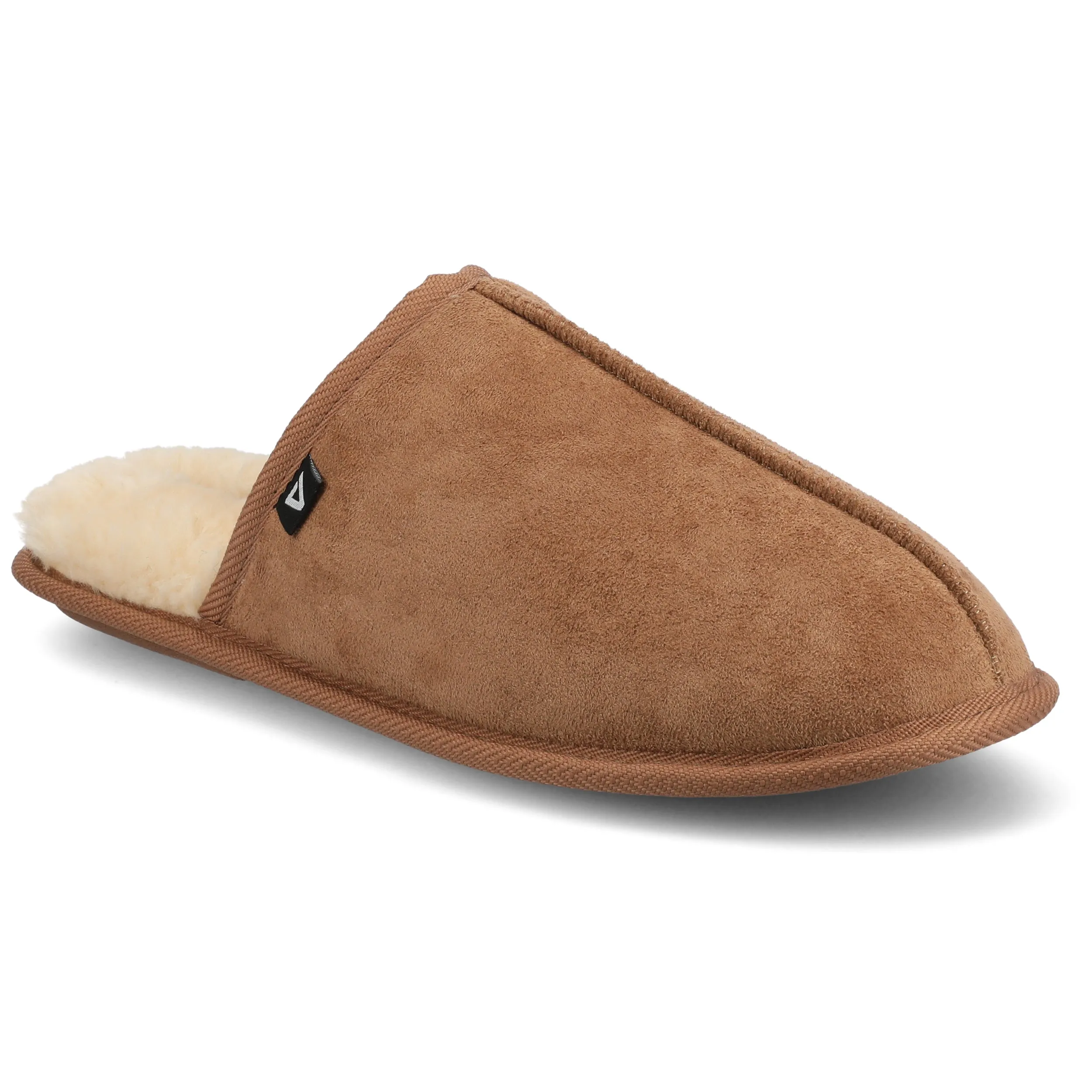 Vance Mens Duncan Shearling Scuff Slipper Breath Line