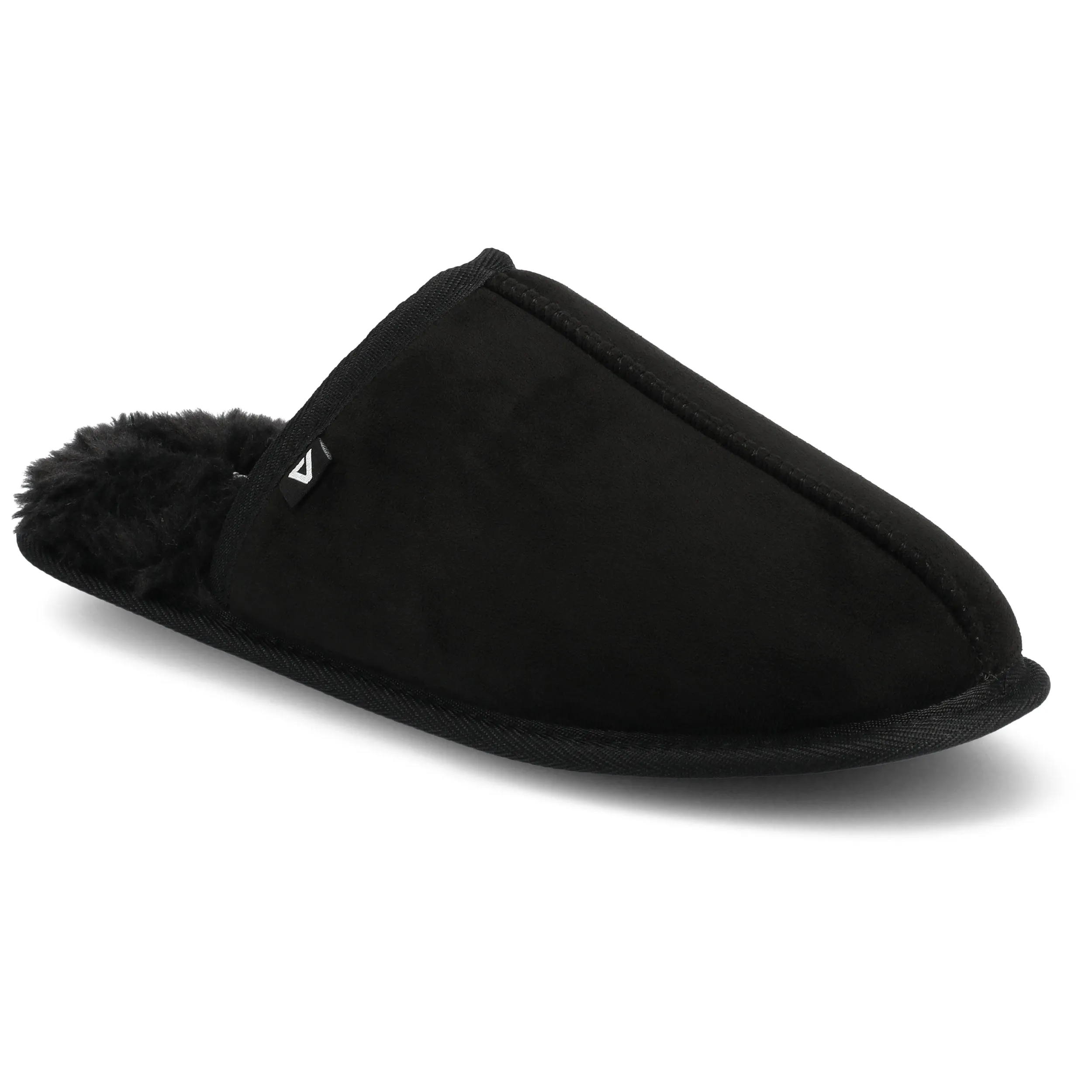 hypoallergenic Vance Mens Duncan Shearling Scuff Slipper