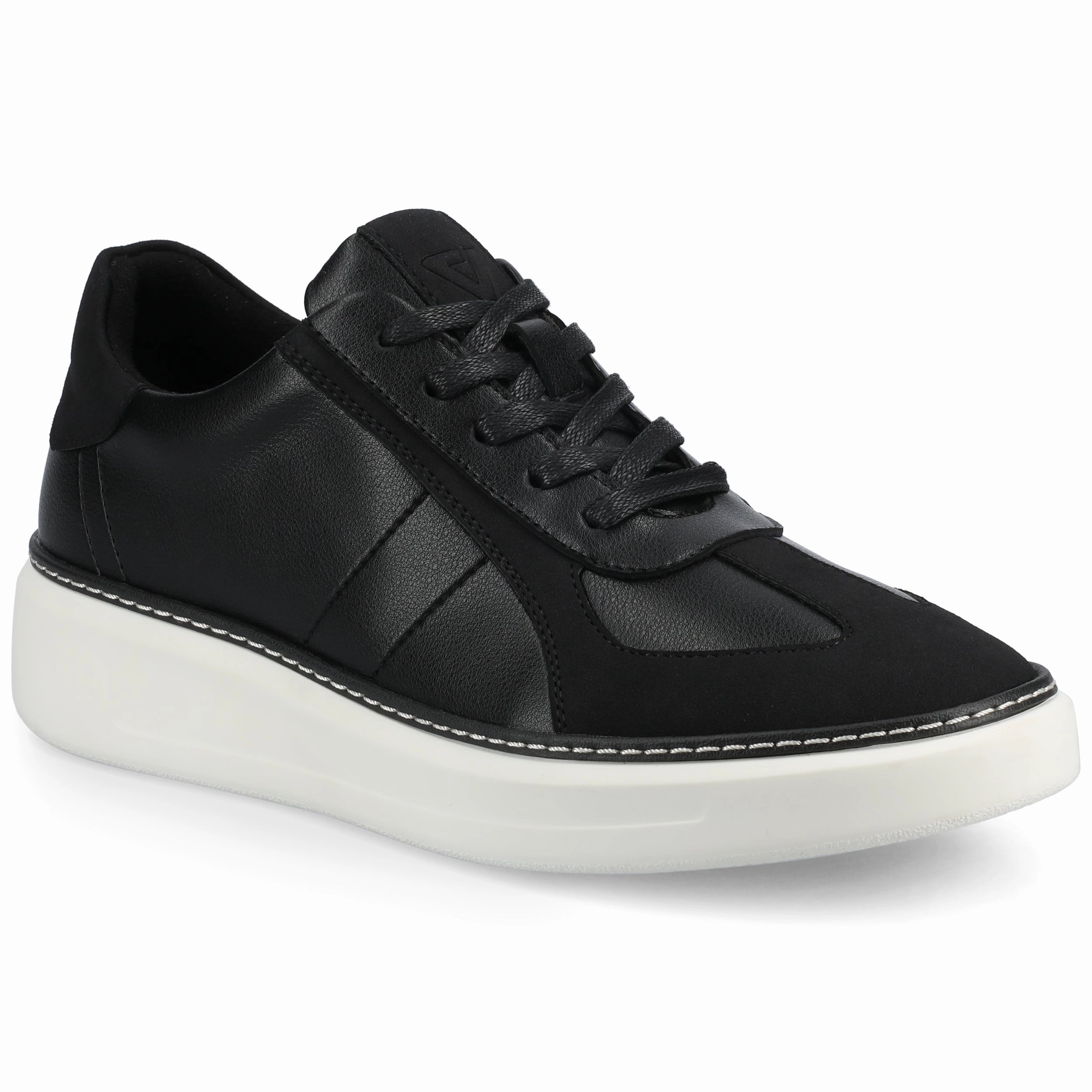 Vance Mens Berlin Lace-up Low Top Court Sneaker running on treadmill shoes
