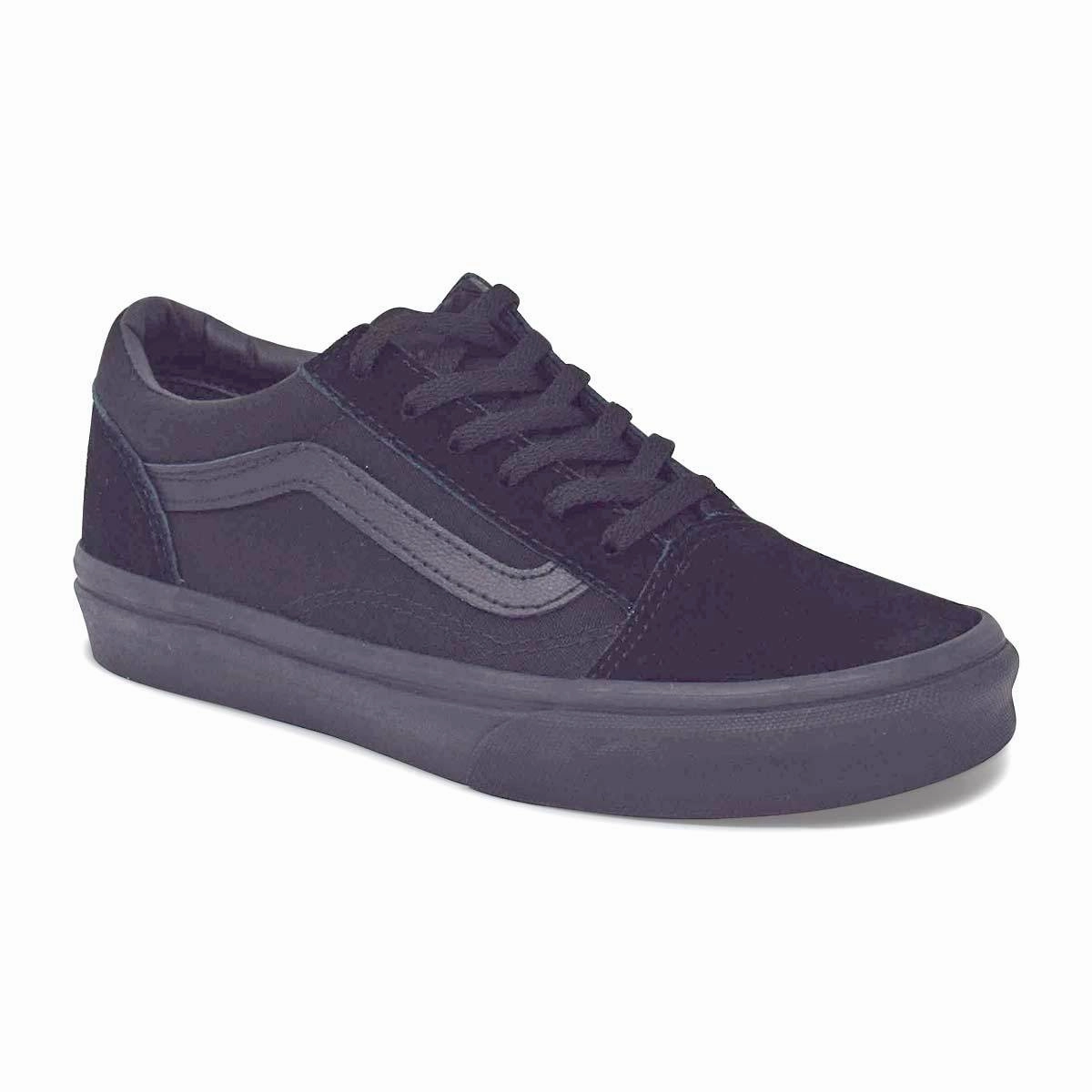 Responsive EVA Vans Kids Old Skool Black/Black Shoes