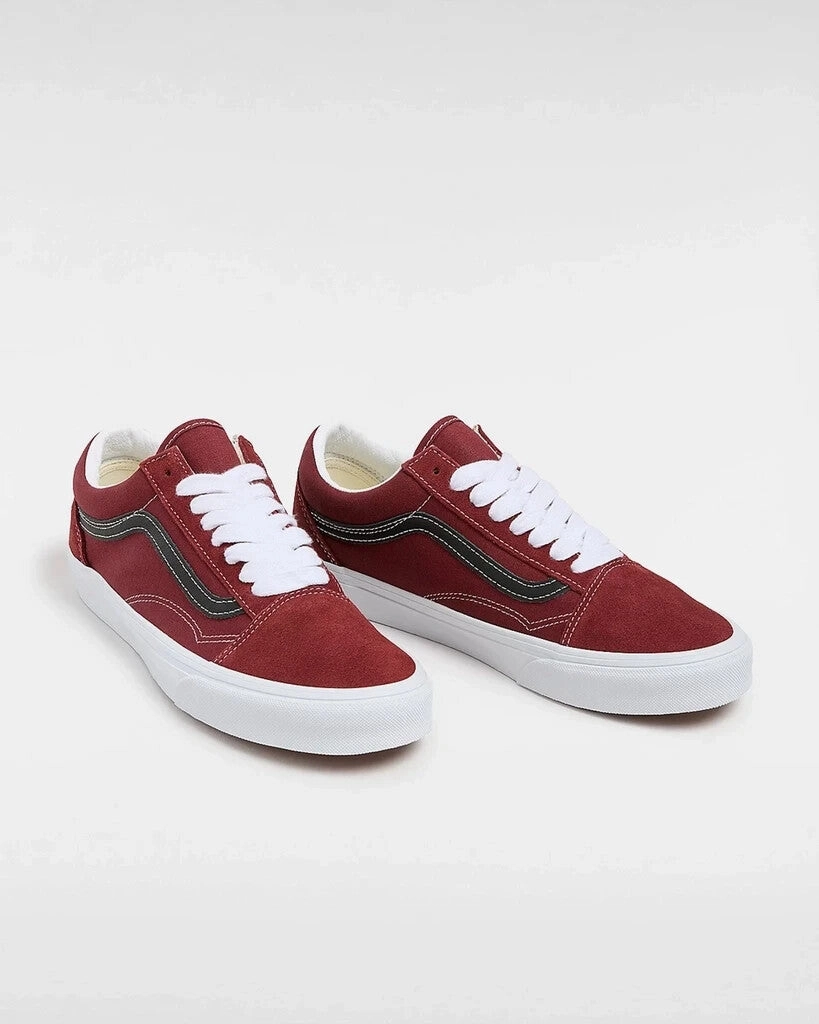 Vans Old Skool Oversized Lace VN0A2Z42MDB Unisex US 10 Brown Skate Shoes ZPO3550 Multi-color combination Comfort Shock Absorption