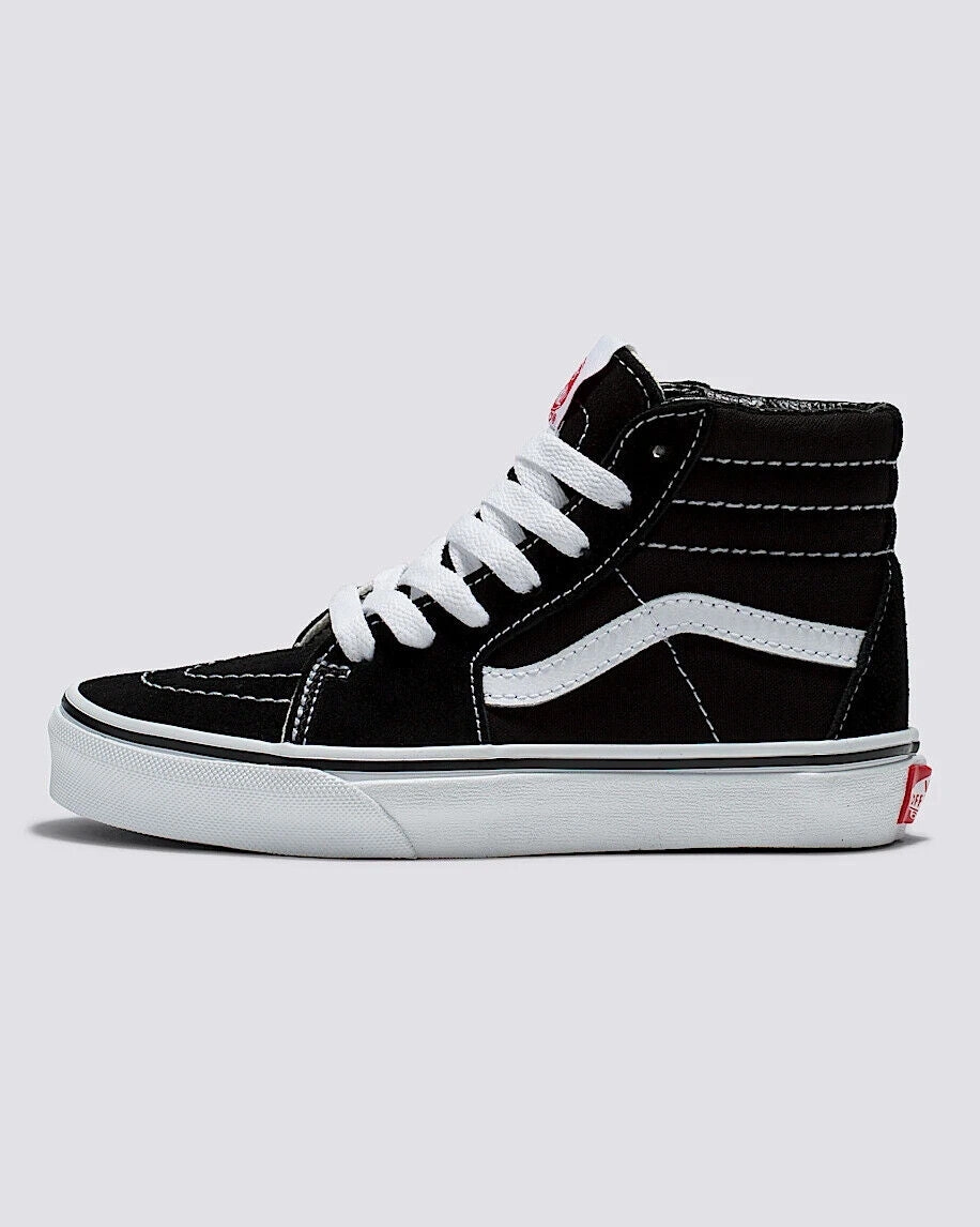 Freedom Walk Hygroscopic Insole Layer VANS Sk8-Hi Black Little Kids' Shoes
