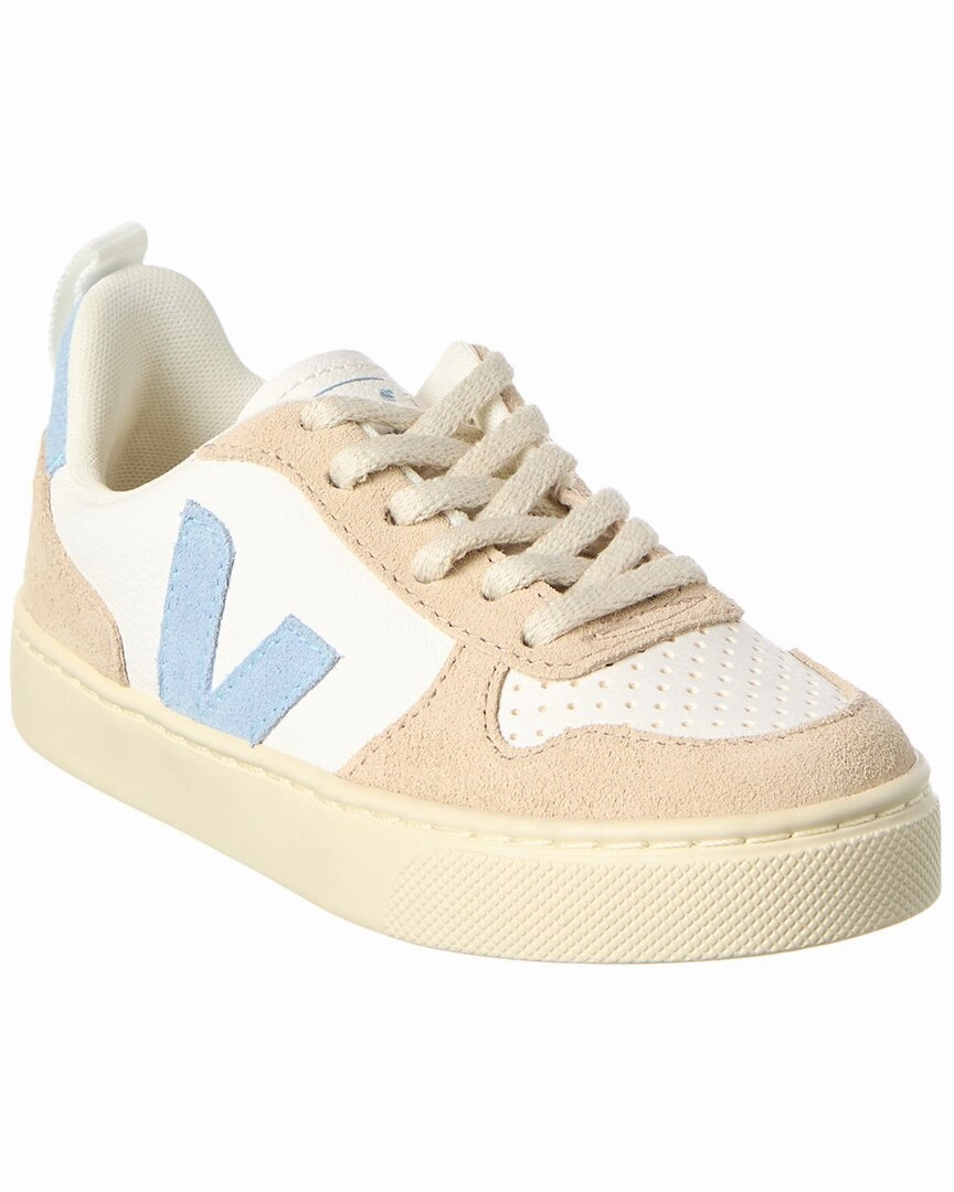 Cloud Fit VEJA Small V-10 Chromefree Leather Sneaker