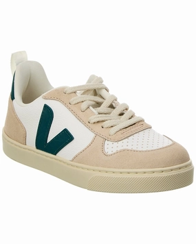 Air Mesh Walking Vibe VEJA Small V-10 Laces Leather Sneaker