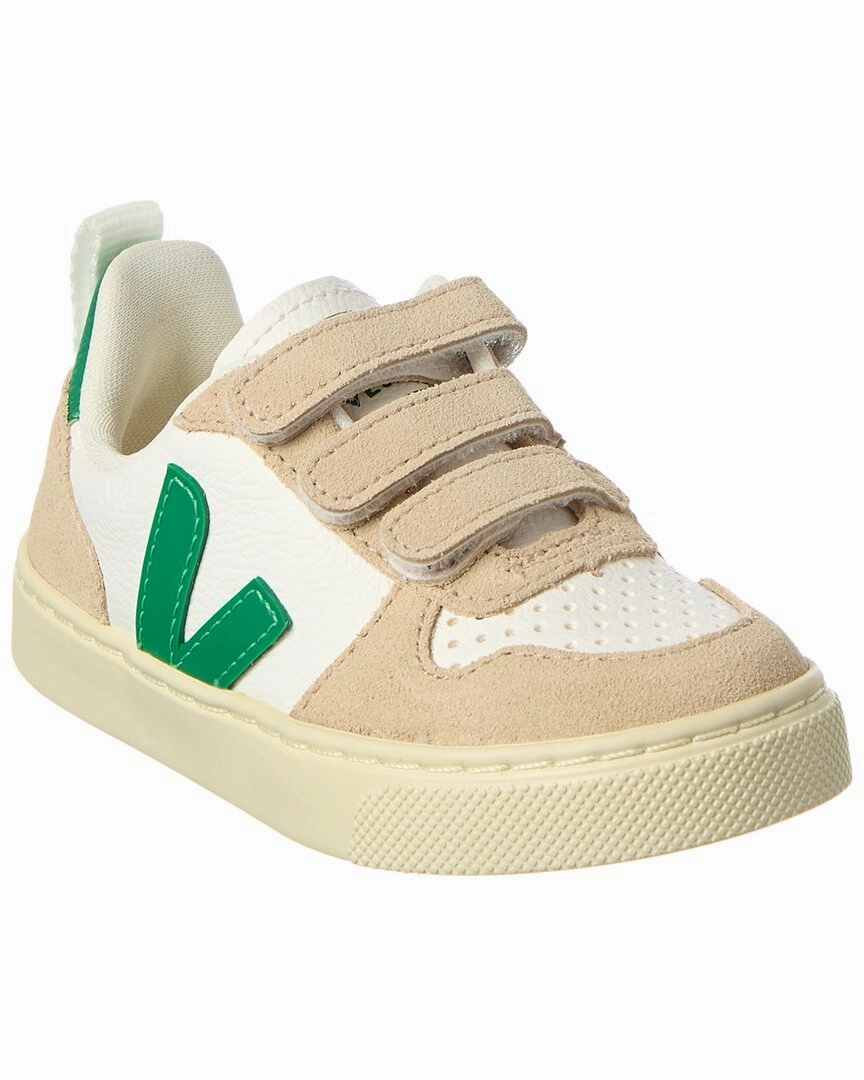 VEJA Small V-10 Leather Sneaker Function First Farm Jog