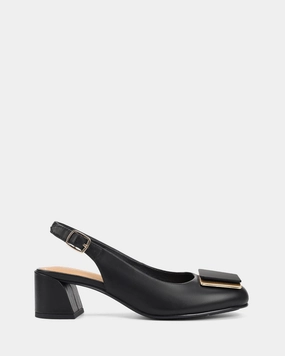 Comfortable Heels One Pick Veronica Black