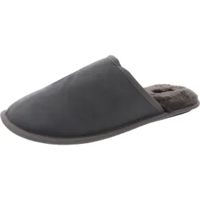 Comfortable Footwear for Beach Casual Footwear for Beach Mens Faux Fur Lined Man Made Slide Slippers