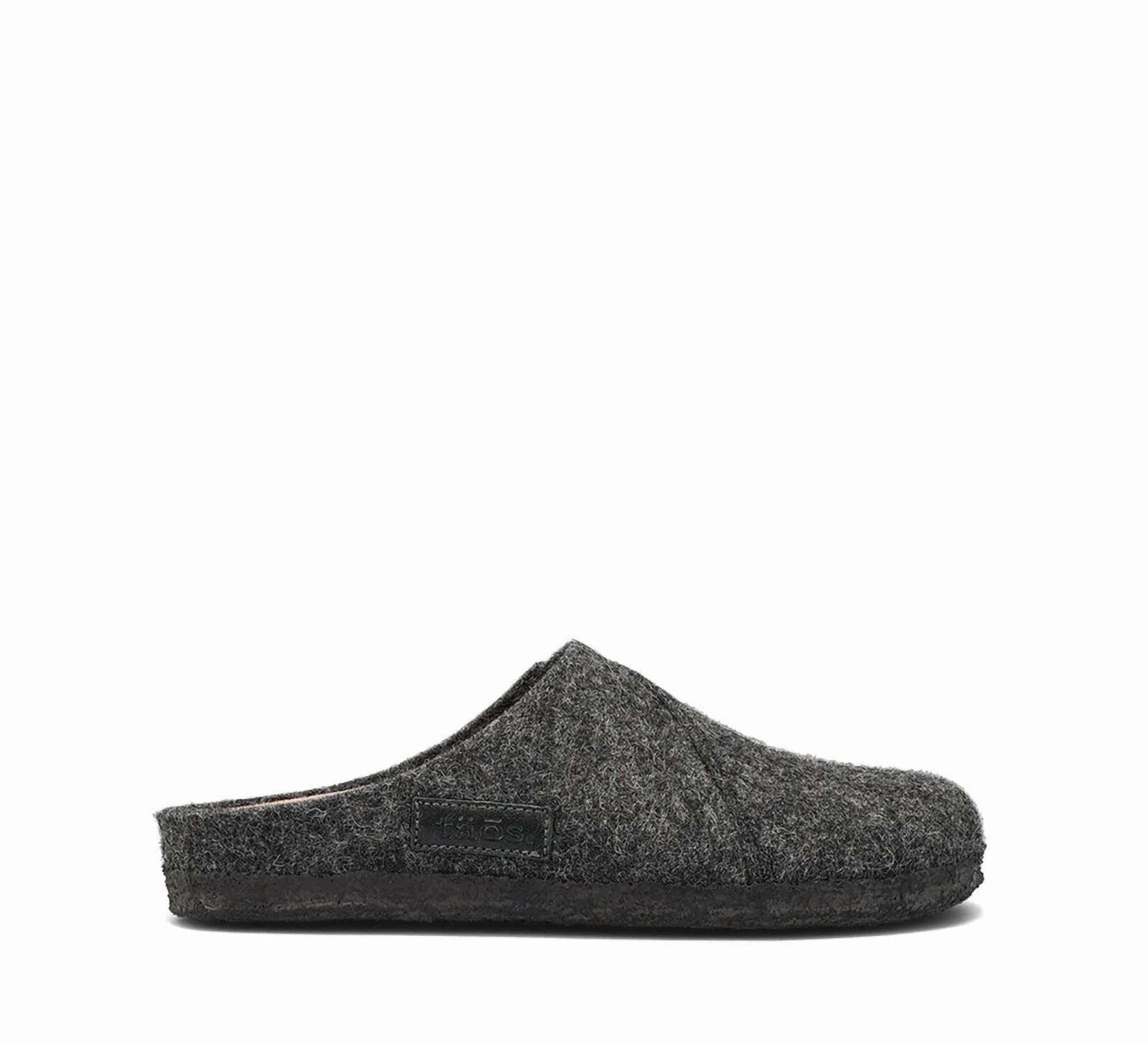 Women's Wooled Class Slipper In Charcoal ReflectiveDetails