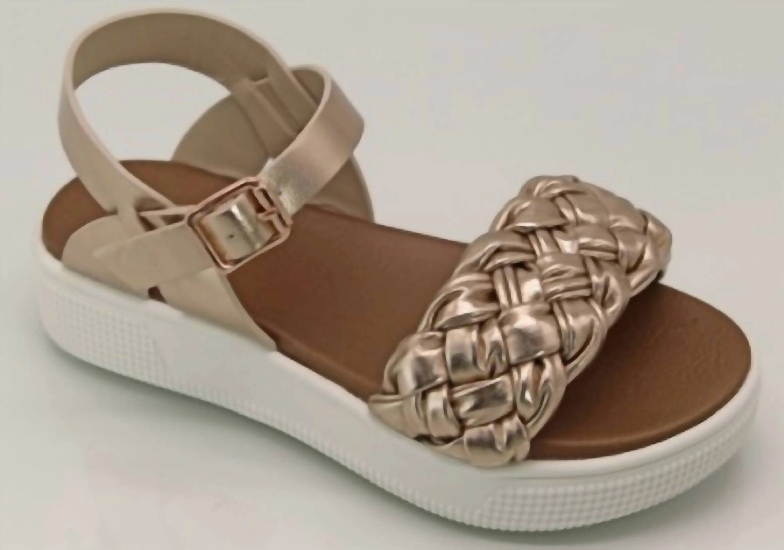 Girls Joley Sandal In Rose Gold Footwear for Summer