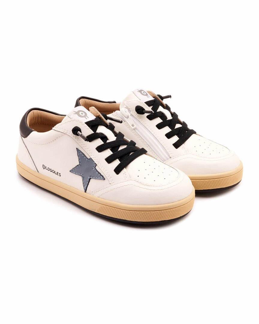 Soft Pressure Old Soles Platinum Runner Leather Sneaker