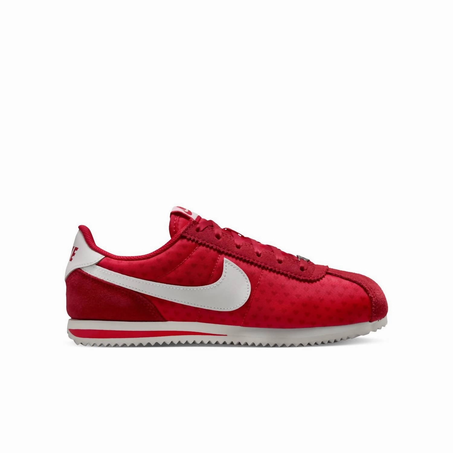 Kid's Cortez Hearts Sneakers In Lightt Crimson/summit White-Fire Red Abrasion Resistant Welding