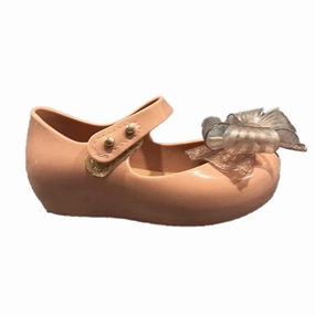 Grass Step Mini Melissa Girls Pink Shoes