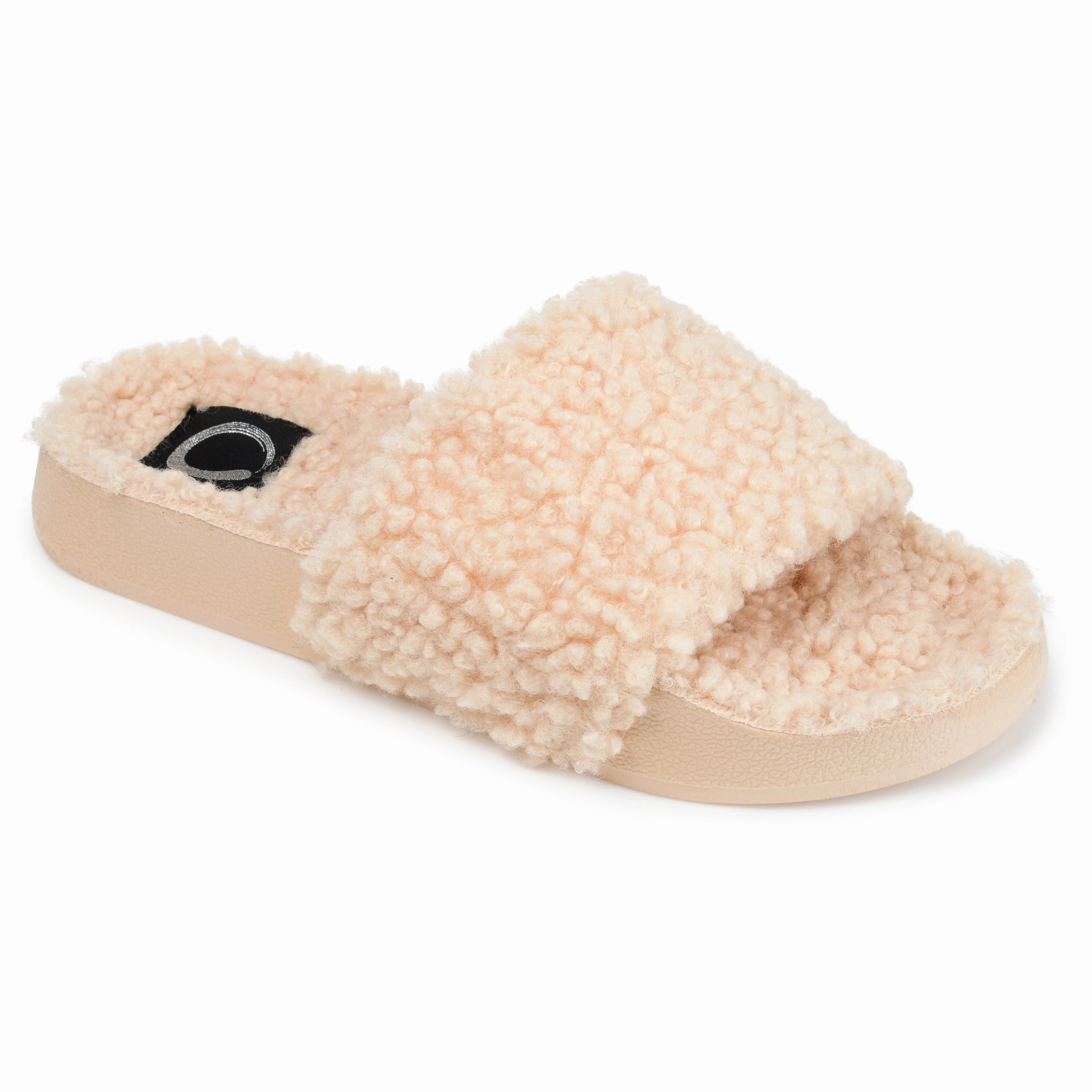 Supportive structure Quality craftsmanship Journee Collection Women's Faux Fur Haimi Slipper