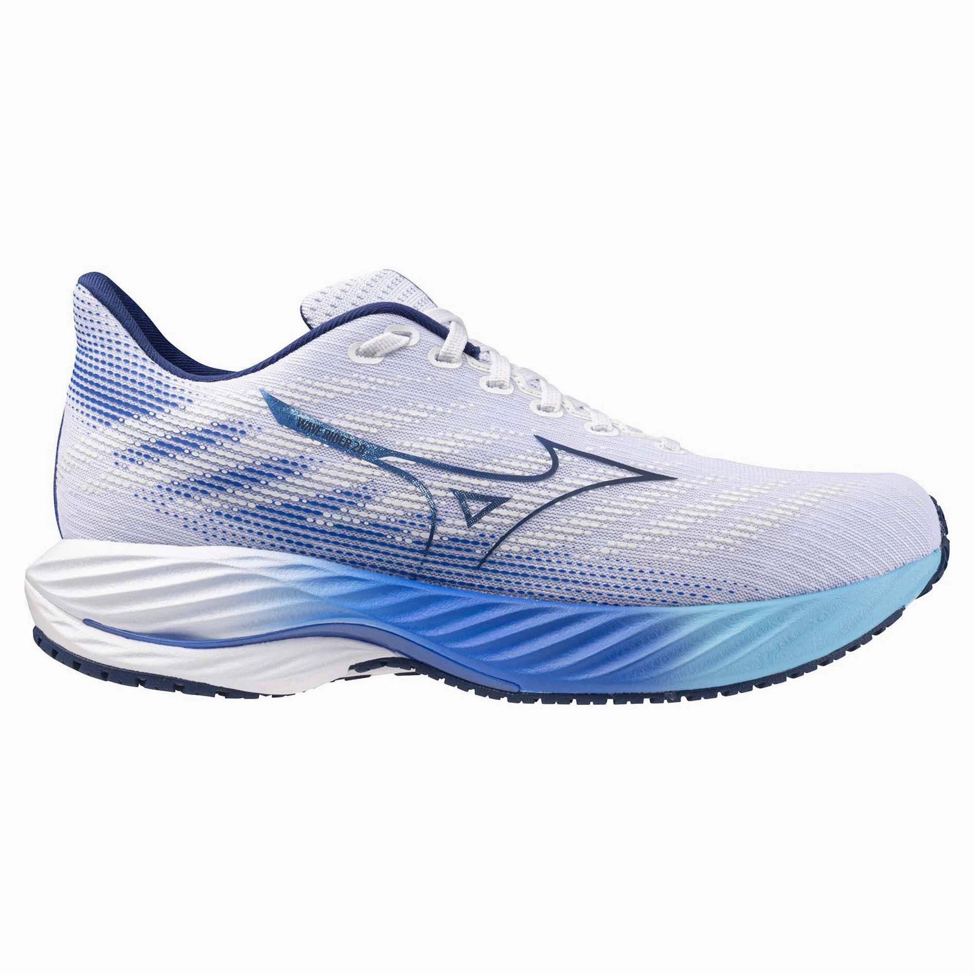 Agility running in a 20K shoes Wave Rider 28 Men's Running Shoes (Width D)
