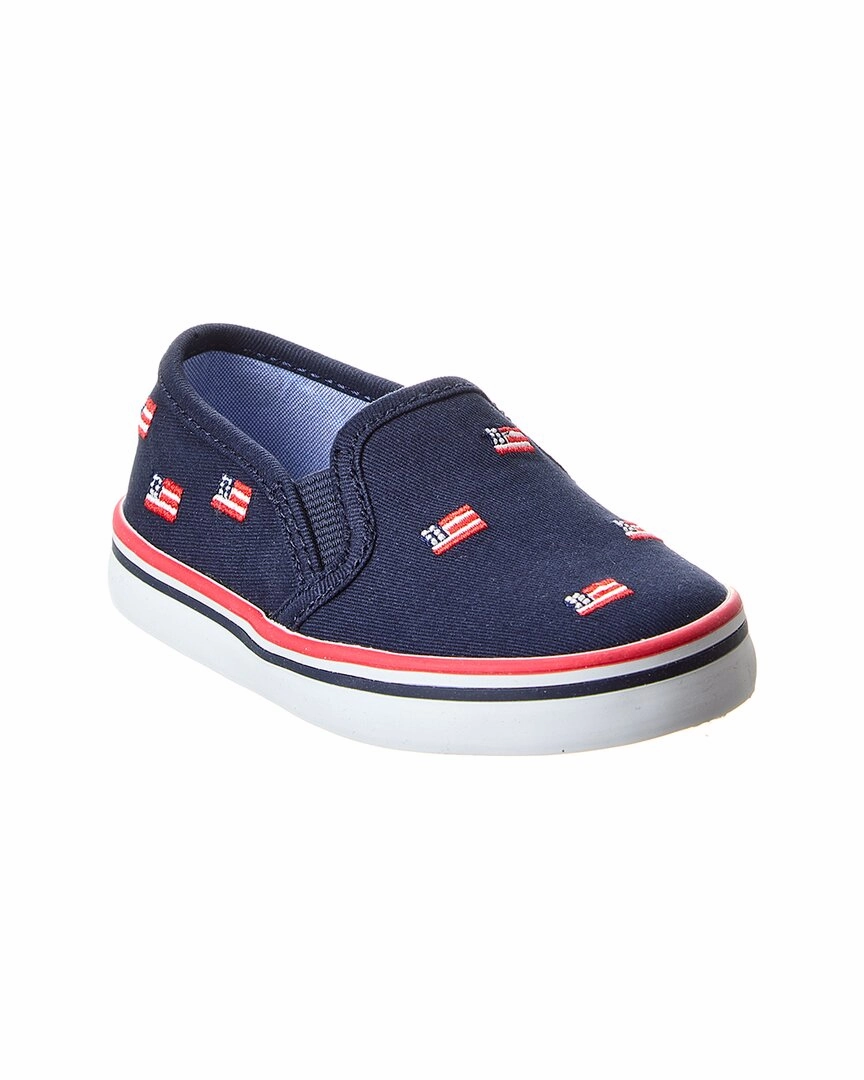 Janie and Jack Flag Sneaker Slim Design Multi Use