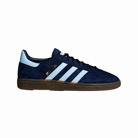 Adidas Handball Spezial Collegiate Navy / Clear Sky / Gum  BD7633 Men's stain - resistant shoe feature popularity - brand shoes