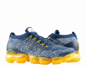 Nike Air VaporMax Flyknit 3 AJ6900-400 Sneakers Men's College Navy Running Shoes smooth shoes running in a steppe area shoes