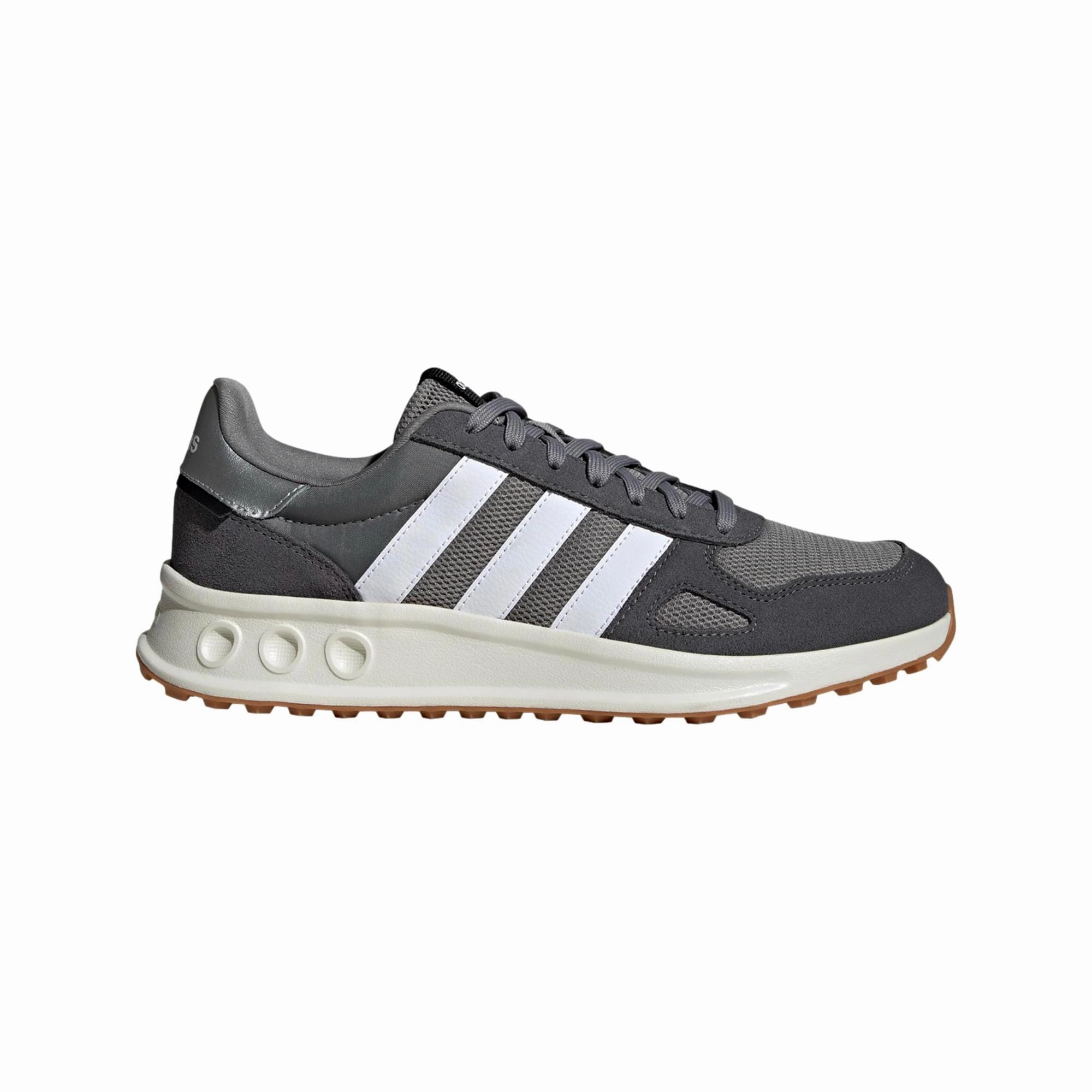 Adidas Run 84 Solid Grey / White / Matte Silver  IH8615 Men's no - ankle - support shoes fingerless gloves