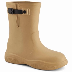Women's Fashion Rain Boots In Beige Active Adventures