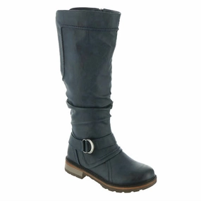 Women's Fiona 3 Tall Boots In Navy Beach Walk EVAOutsole