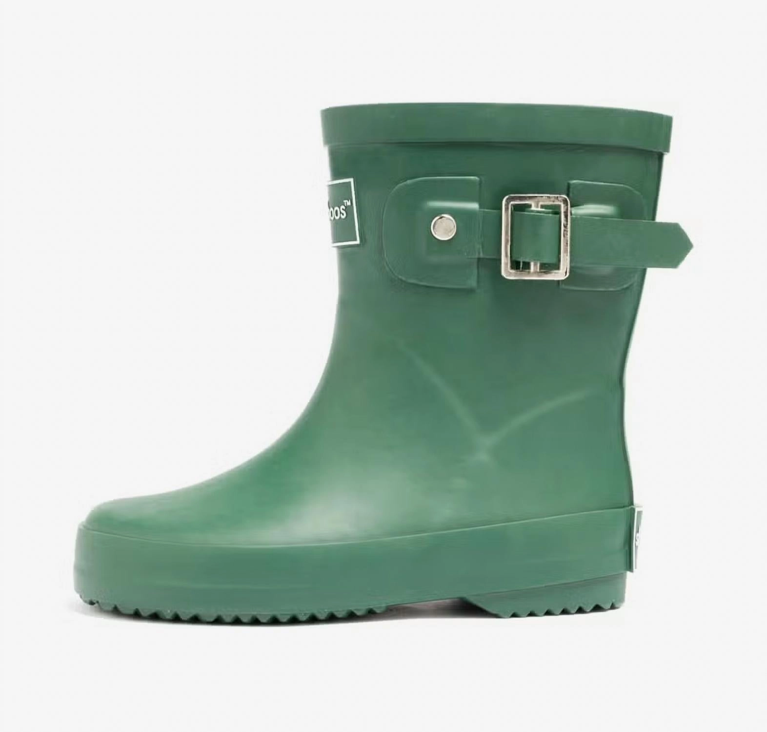 Boy's Rainboots In Sorin Green Cold Trek Rain Friendly