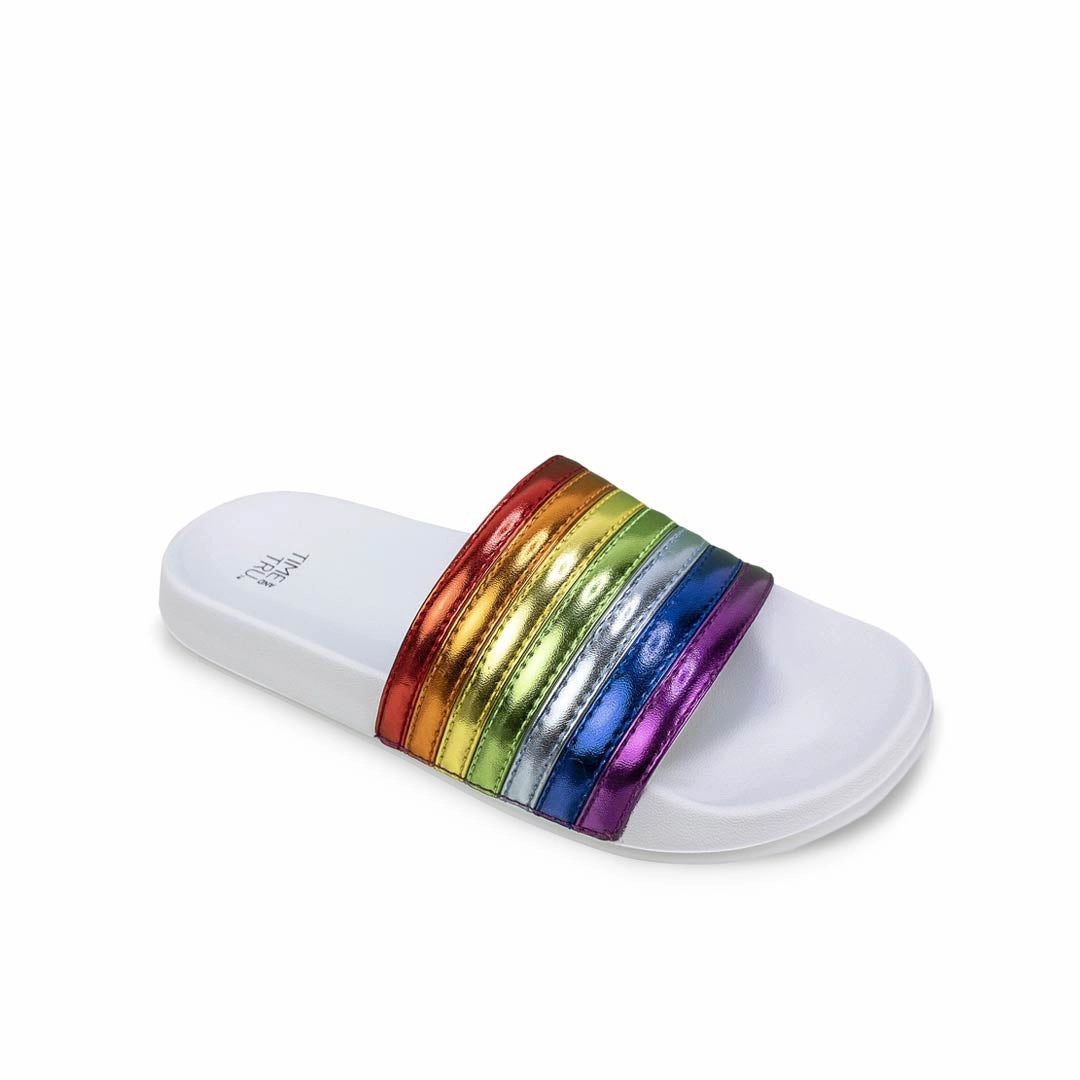 Non-Slip Grip Travel Women's Beach Slides (FLF4138WPL)
