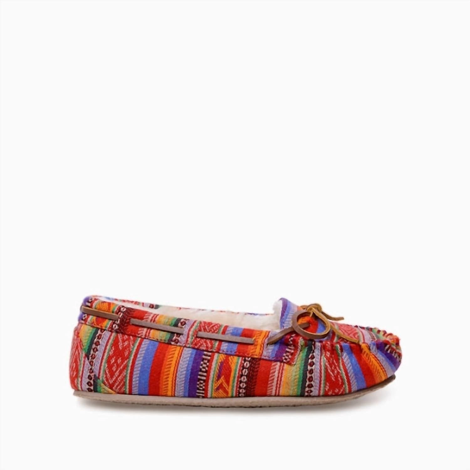 portable Women's Cally Moccasin In Frisco Stripe