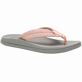 Women's Chillos Flip Flops In Tube Breeze Flex grooves