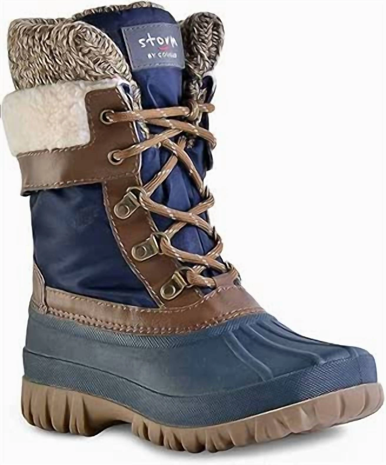 Slip Resistant Outdoor Explorer All-Season Protection Women's Creek Boot In Navy