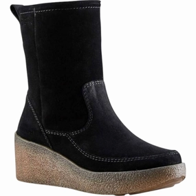 Work Approved Comfort Zone Women's Devlin Boots In Black Suede