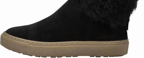 Women's Devon Waterproof Boots In Suede/teddy Fur Low Profile Adventure Journey