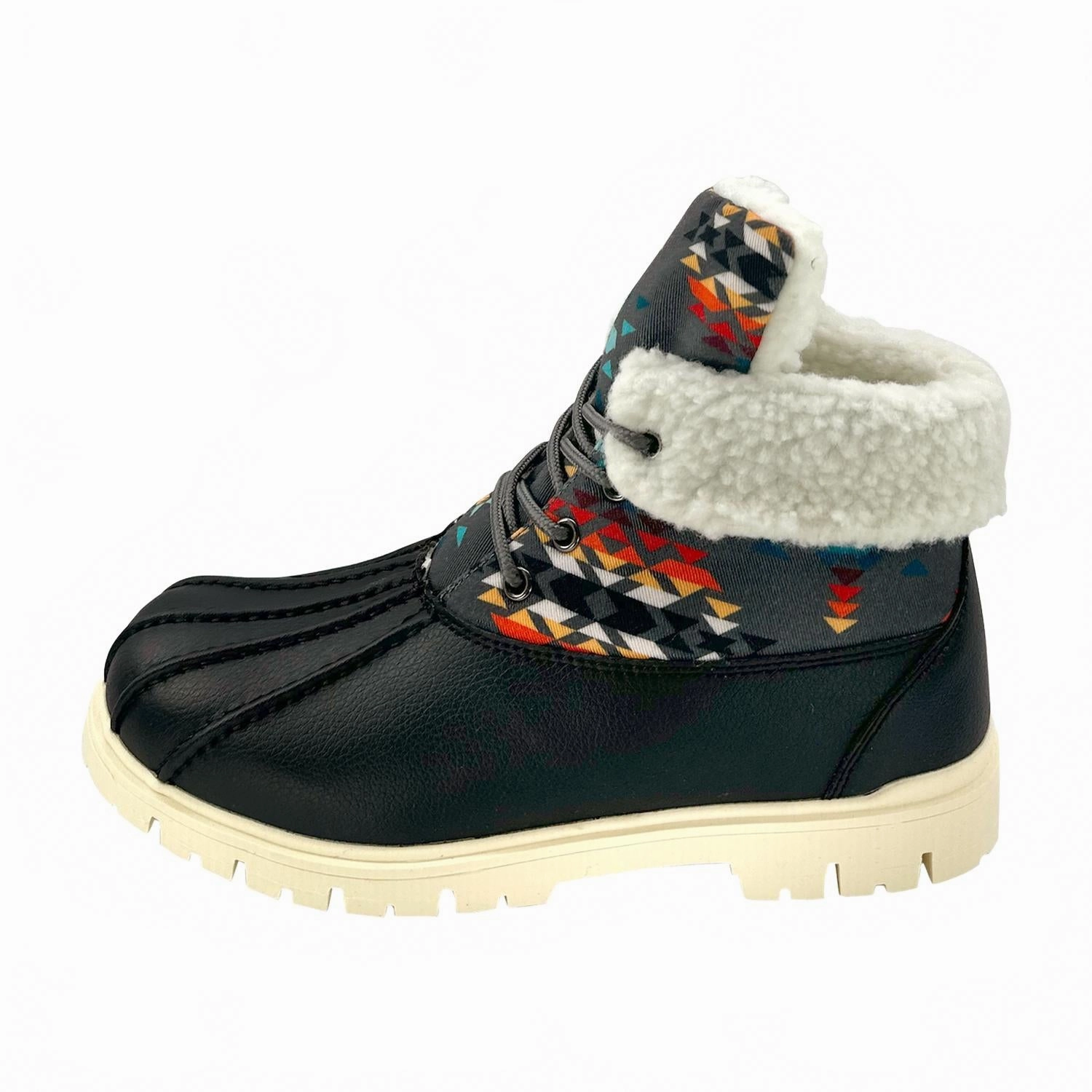 Robust Build Slip Resistant Night Travel Women's Down Canyon Duck Boots In Black