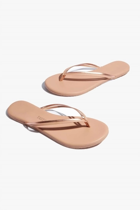 Unique Style Comfortable Feel Women's Duos Flip Flop In Sparkling Rose