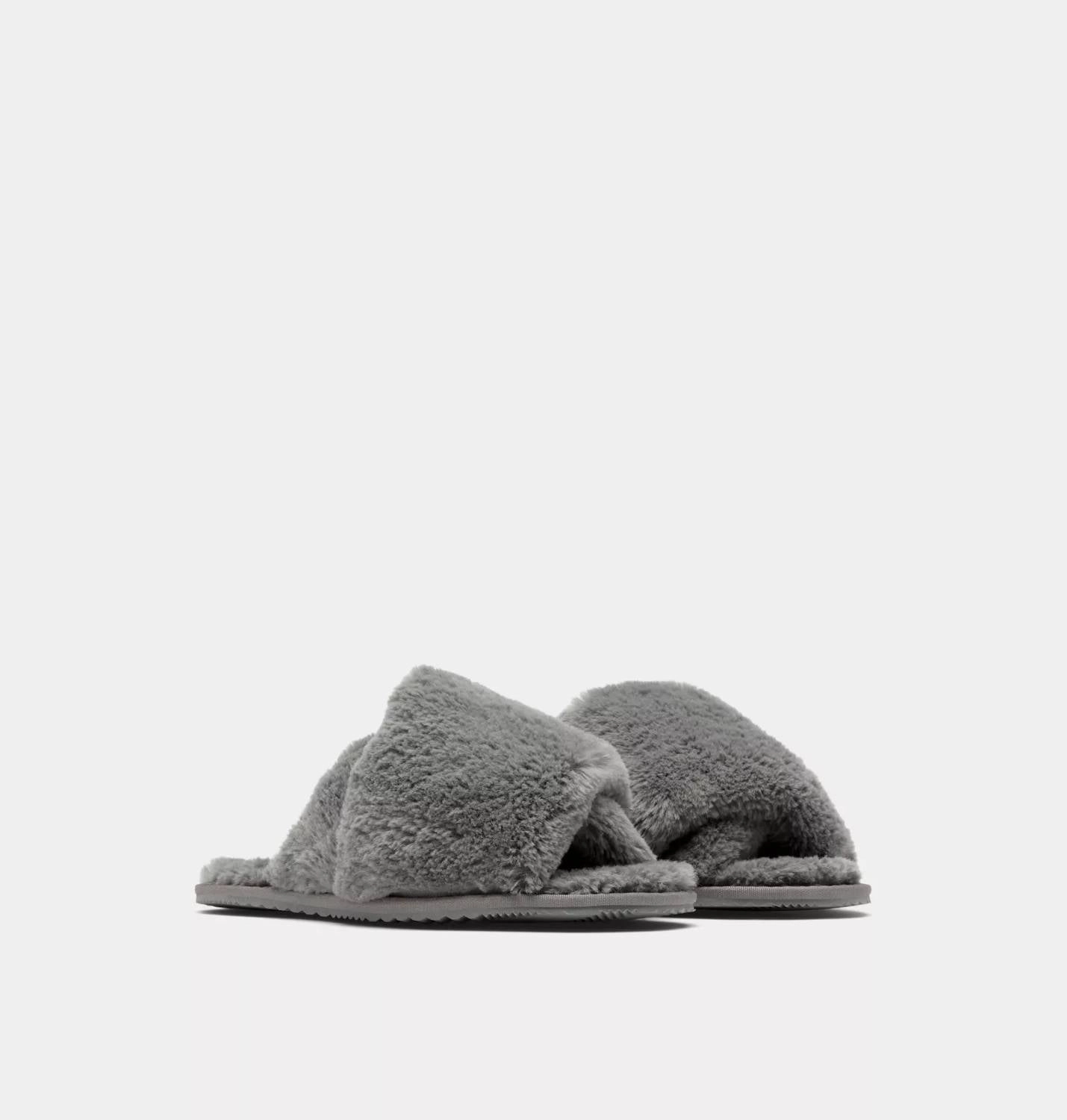 Women's Go Mail Run Slippers In Quarry Mule Design