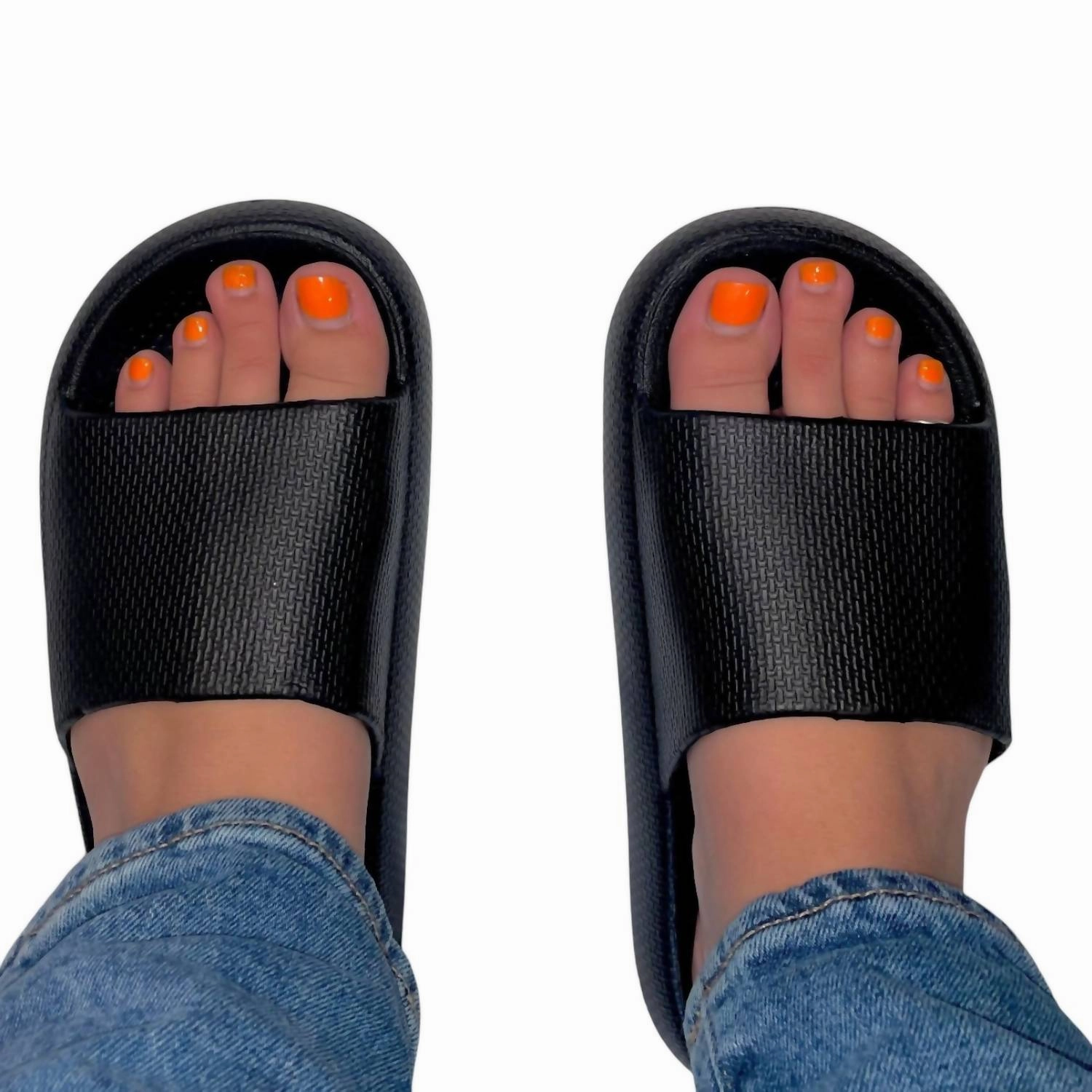 Comfortable Sandal Easygoing Style Women's Hey Girl Slides In Black