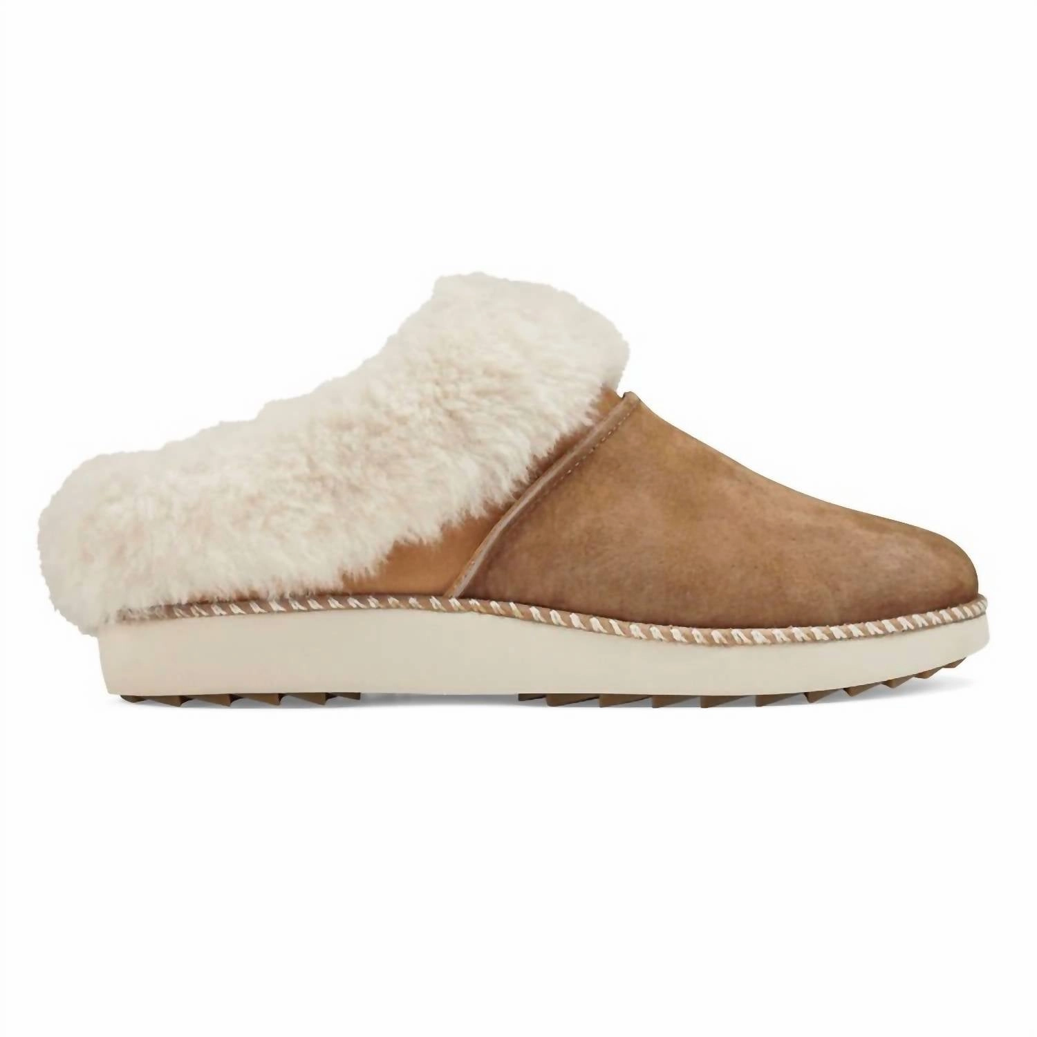Trendy Fit Ultimate Slip-On Women's Ku'i Slipper In Tan/bone