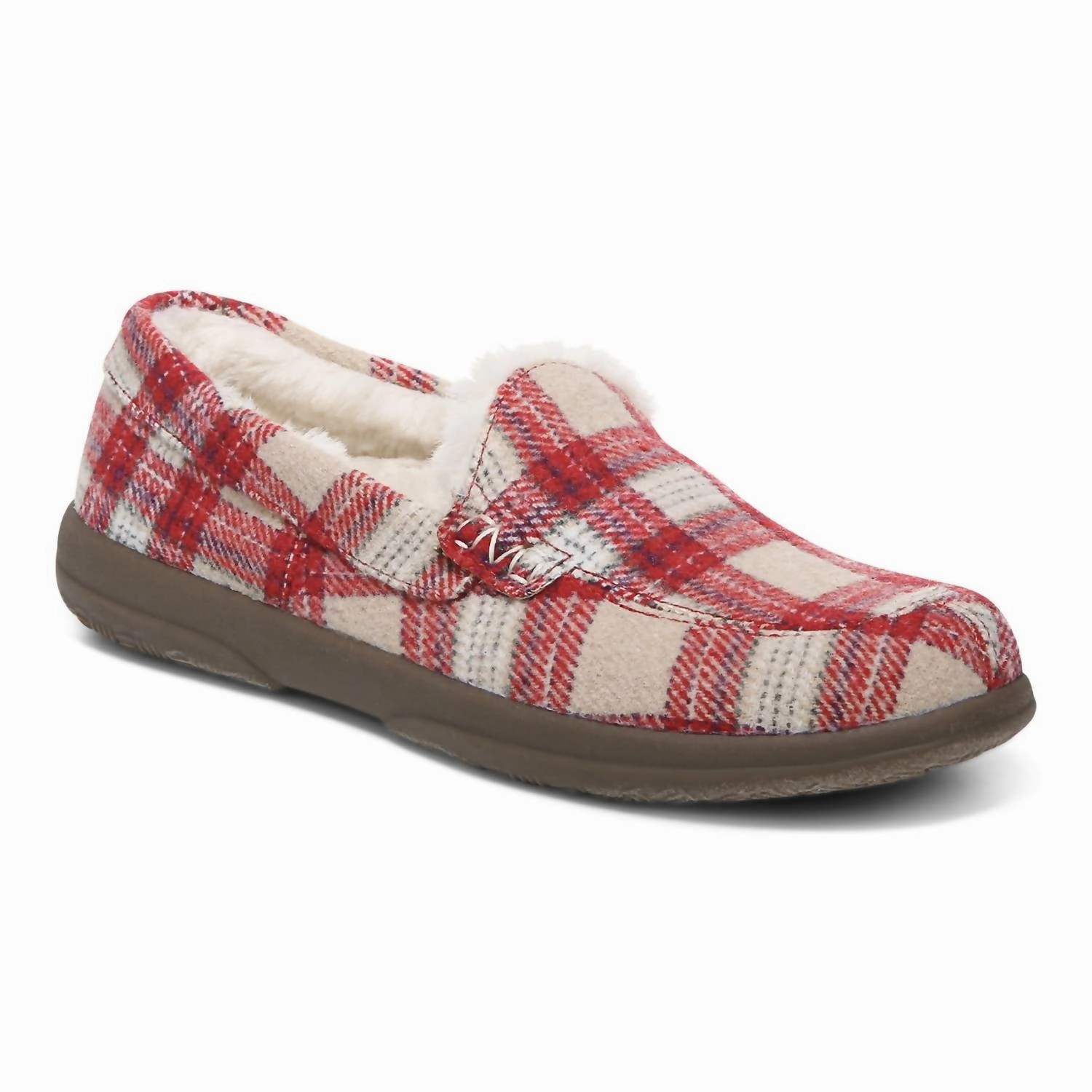 Women's Lynez Plaid Slipper In Fuji Apple Anti   Odor