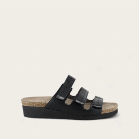 Women's Madelyn In Soft Black/metallic Onyx Breathable Construction